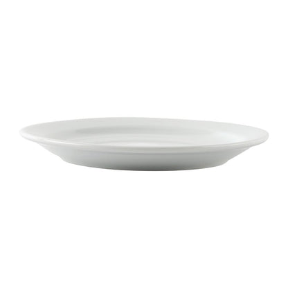 "Bulk Buy Olympia Athena Narrow Rimmed Plates 165mm (36 Pack)" (165mm Narrow Rimmed Plates | Pack quantity: 36) • PAS-S751