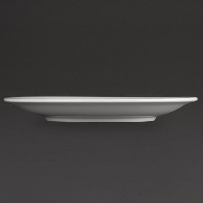 Bulk Buy Olympia Athena Narrow Rimmed Plates 205mm (36 Pack) (205mm / 8" Narrow Rimmed Plates | Pack quantity: 36) • PAS-S752