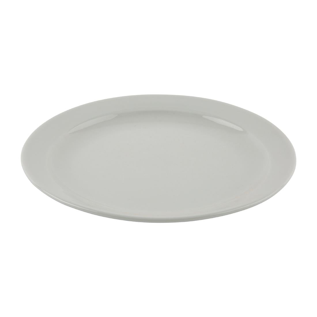 "Bulk Buy Olympia Athena Narrow Rimmed Plates 226mm (36 Pack)" (226mm Narrow Rimmed Plates | Pack quantity: 36) • PAS-S753