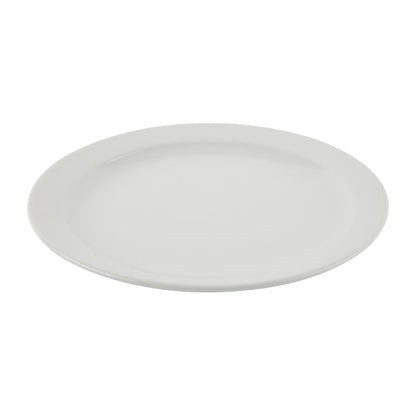 EDLP Olympia Athena Narrow Rimmed Plate - 255mm 10" (12 Pack) (255(Ø)mm. Pack quantity: 12) • PAS-CF364