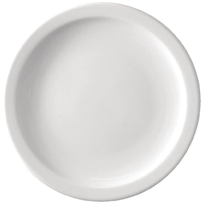Bulk Buy Olympia Athena Narrow Rimmed Plates 255mm (36 Pack) (255mm / 10" Narrow Rimmed Plates | Pack quantity: 36) • PAS-S754