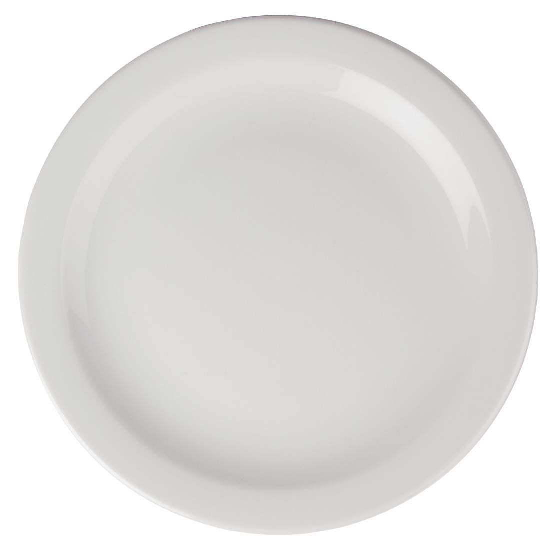 EDLP Olympia Athena Narrow Rimmed Plate - 284mm 11" (6 Pack) (284(Ø)mm. Pack quantity: 6) • PAS-CF365