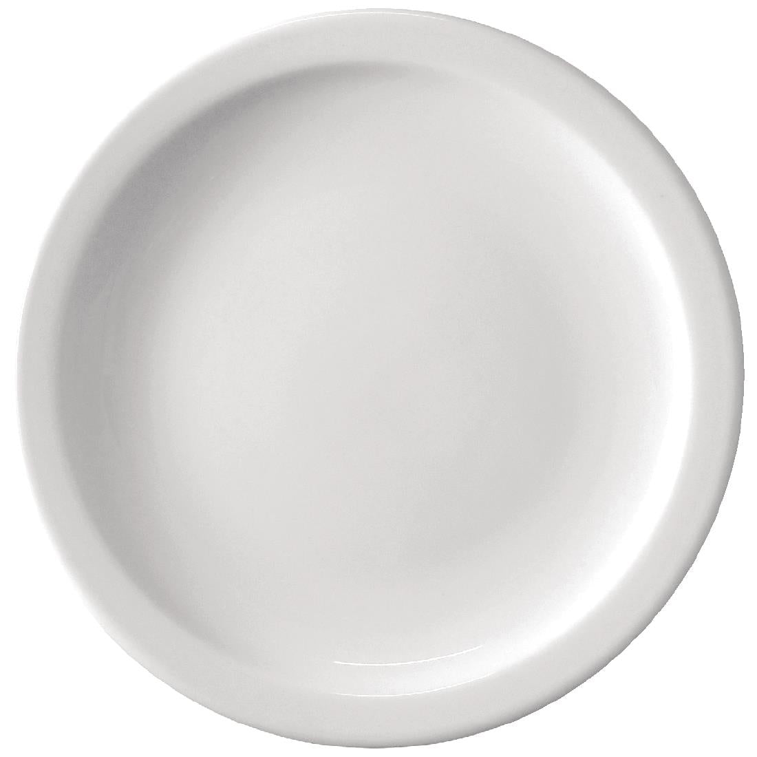 Bulk Buy Olympia Athena Narrow Rimmed Plates 284mm (36 Pack) (284mm / 11" Narrow Rimmed Plates | Pack quantity: 36) • PAS-S755