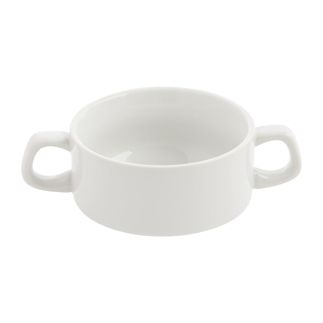 EDLP Olympia Athena Stacking Soup Bowl - 290ml 9.8fl oz (12 Pack) (Capacity: 290ml. Pack quantity: 12) • PAS-CF369