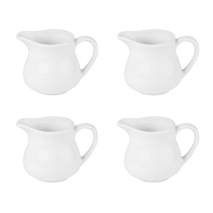 EDLP Olympia Athena Milk Jug - 170ml 5.74fl oz (4 Pack) (Capacity: 170ml. Pack quantity: 4) • PAS-CF370