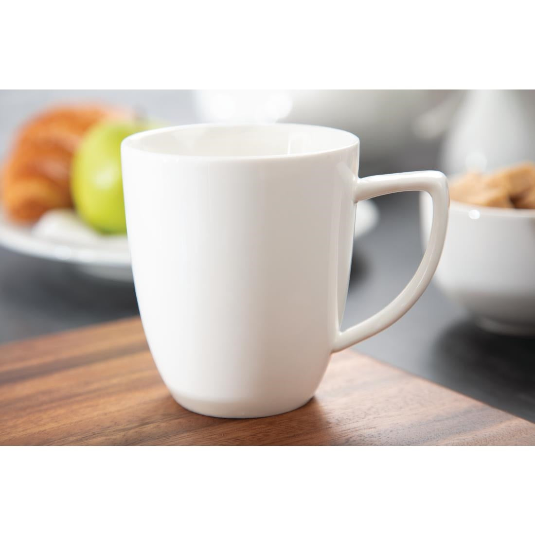Olympia Lumina Latte Mugs 10oz 284ml (6 Pack) (Pack of 6) • PAS-CF378