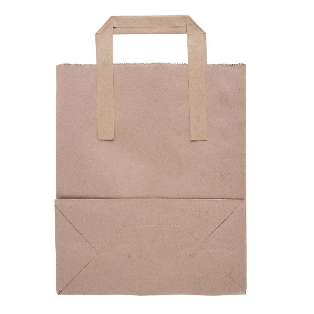 Fiesta Compostable Recycled Brown Paper Carrier Bags Medium (250 Pack) (Pack of 250) • PAS-CF591