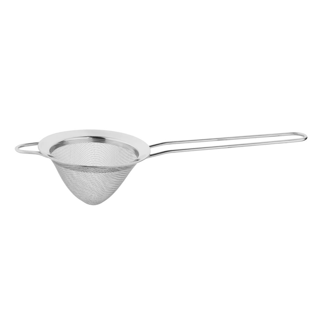 Olympia Fine Mesh Strainer (40(Ø)x45(H)x75(W)x200(D)mm. Stainless steel) • PAS-CF648