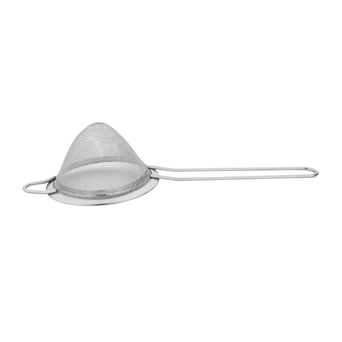 Olympia Fine Mesh Strainer (40(Ø)x45(H)x75(W)x200(D)mm. Stainless steel) • PAS-CF648