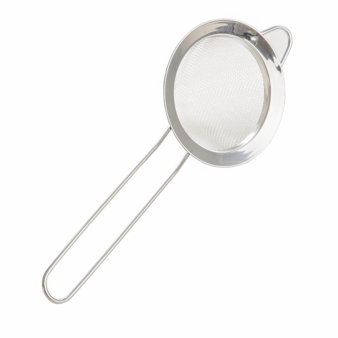 Olympia Fine Mesh Strainer (40(Ø)x45(H)x75(W)x200(D)mm. Stainless steel) • PAS-CF648