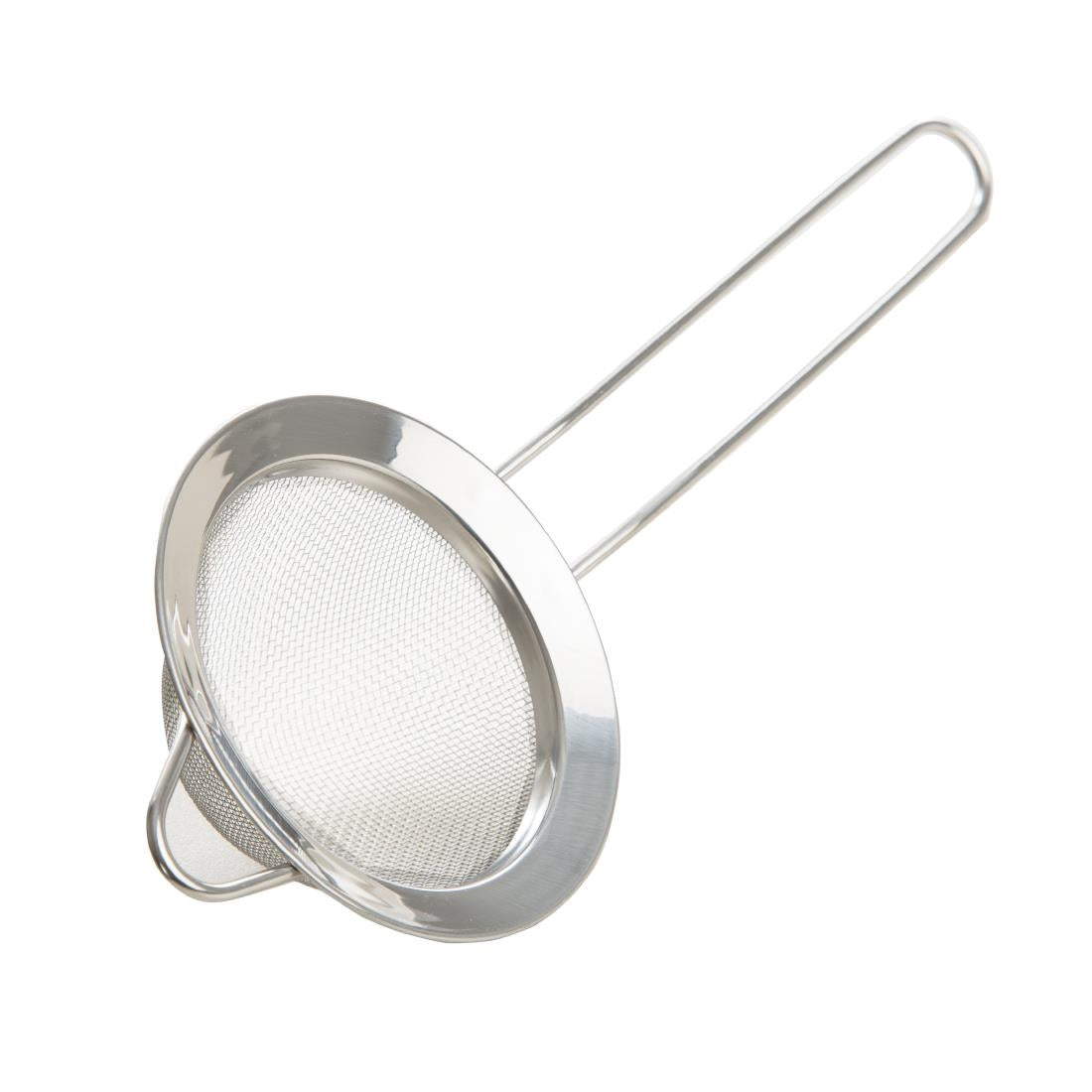 Olympia Fine Mesh Strainer (40(Ø)x45(H)x75(W)x200(D)mm. Stainless steel) • PAS-CF648