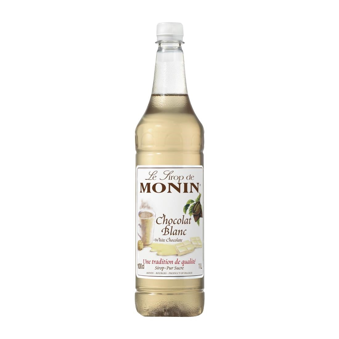 Monin Syrup White Chocolate 1Ltr • PAS-CF705