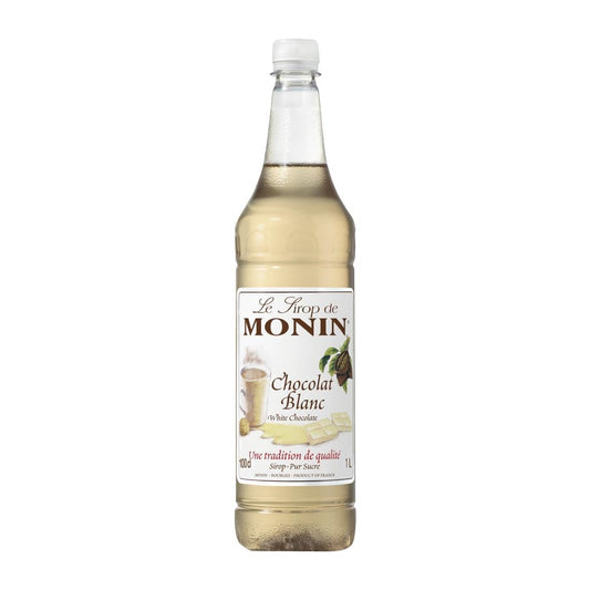 Monin Syrup White Chocolate 1Ltr • PAS-CF705