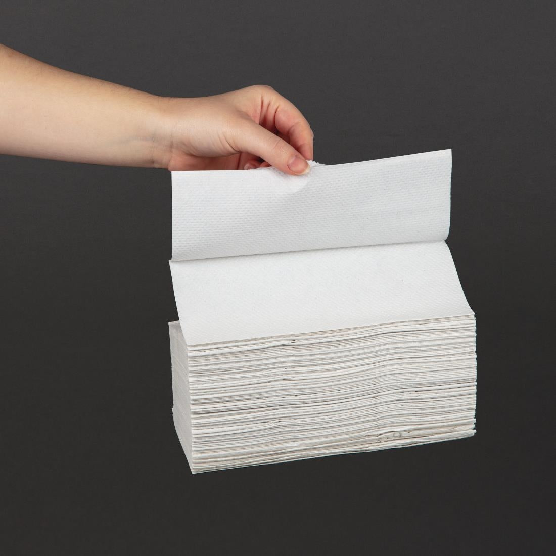Jantex C Fold White Hand Towels (2 ply. 153 sheets per sleeve. 15 sleeves per pack) • PAS-CF796