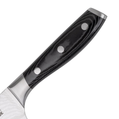 Vogue Tsuki Series 7 Santoku Knife Black 175mm • PAS-CF844