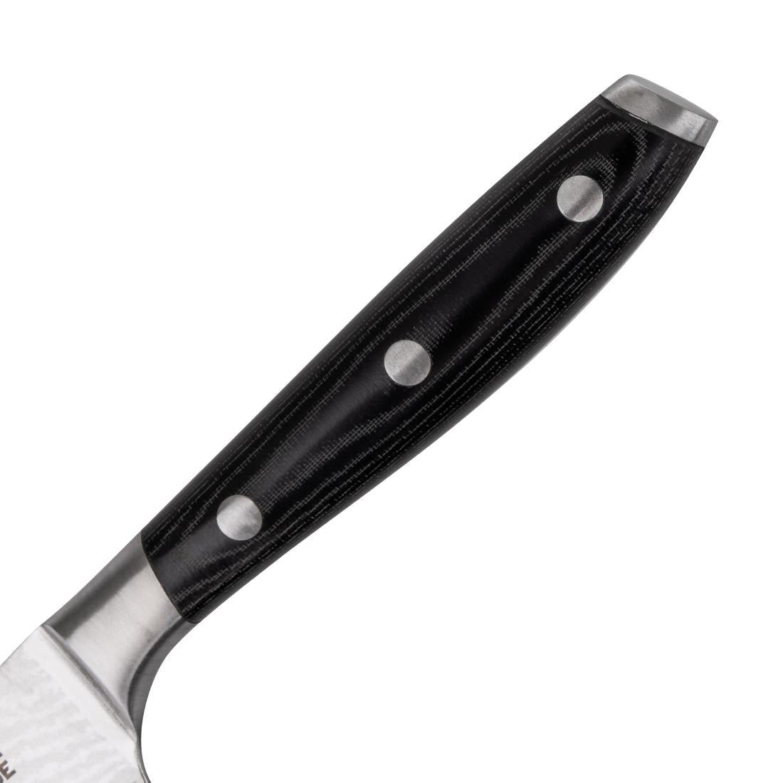 Vogue Tsuki Series 7 Santoku Knife Black 14.3cm • PAS-CF845