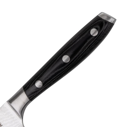 Vogue Tsuki Series 7 Santoku Knife Black 14.3cm • PAS-CF845