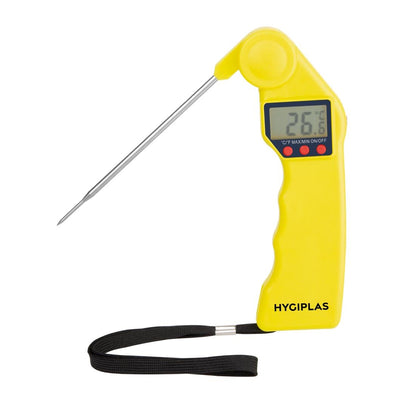 Hygiplas Easytemp Colour Coded Yellow Probe Thermometer • PAS-CF912