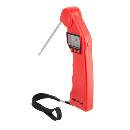 Hygiplas Easytemp Colour Coded Red Probe Thermometer • PAS-CF913
