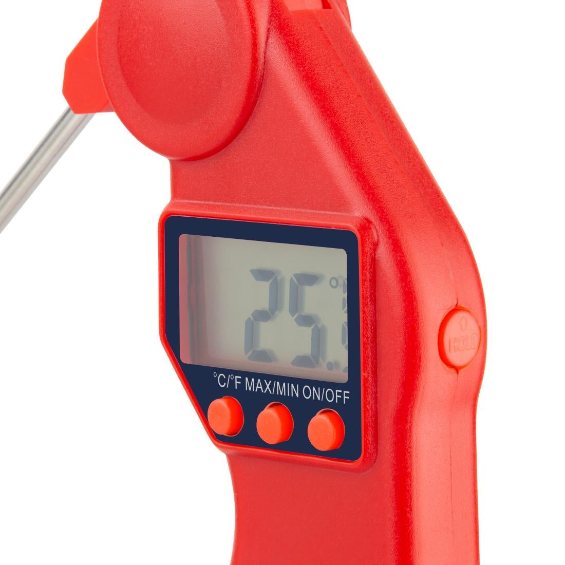 Hygiplas Easytemp Colour Coded Red Probe Thermometer • PAS-CF913
