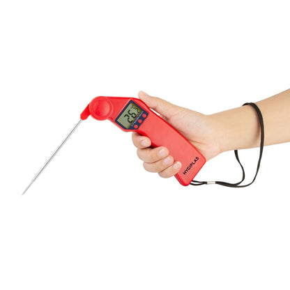 Hygiplas Easytemp Colour Coded Red Probe Thermometer • PAS-CF913
