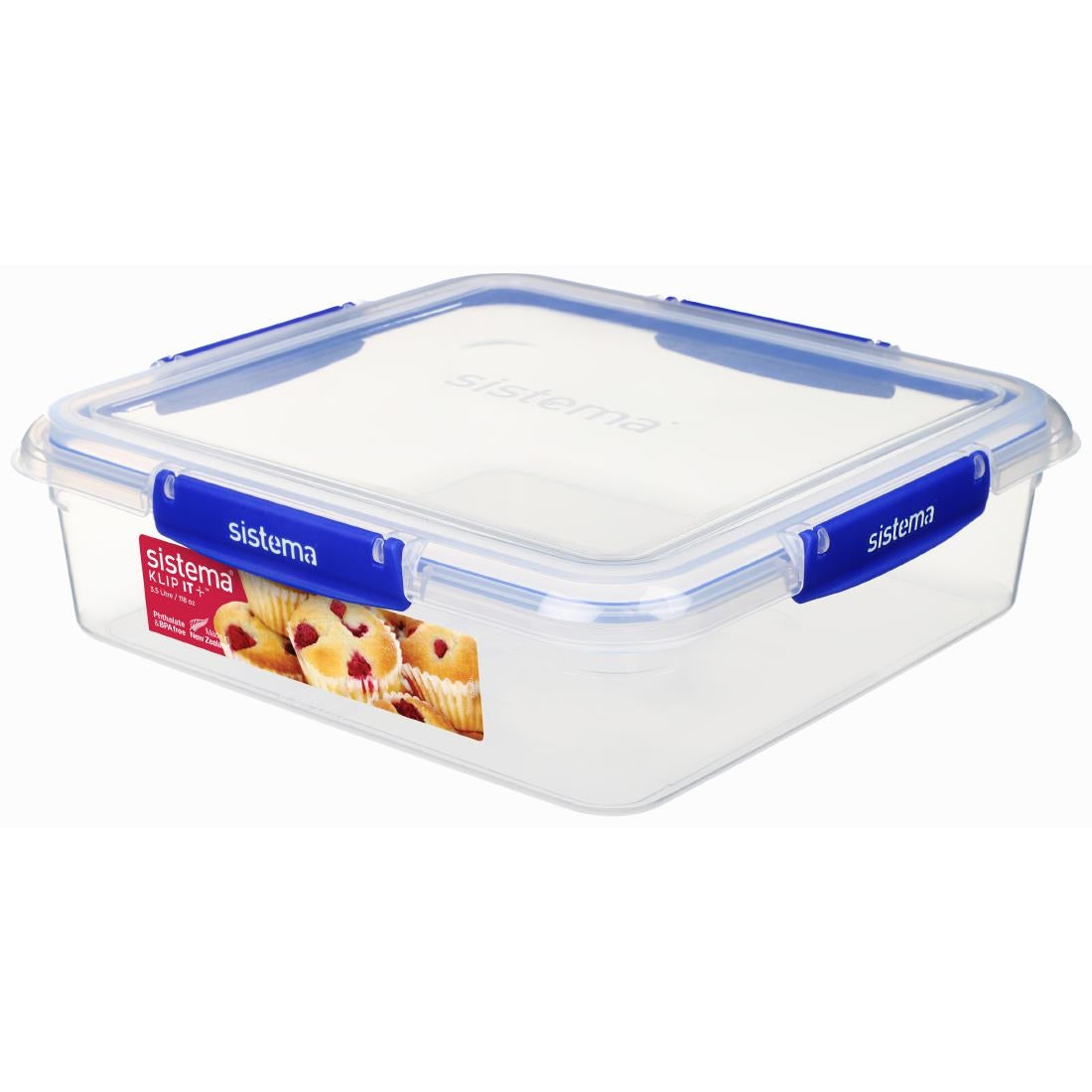 Sistema Klip It Plus Square Container 3.5Ltr • PAS-CH249