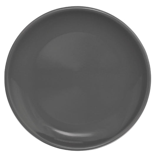 Olympia Cafe Coupe Plate Charcoal - 205mm 8" (12 Pack) • PAS-CG354