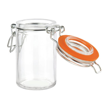 Vogue Mini Glass Terrine Jar 70ml (12 Pack) • PAS-CG399