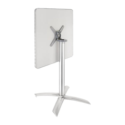 Bolero Square Flip-Top Table Stainless Steel 600mm • PAS-CG838