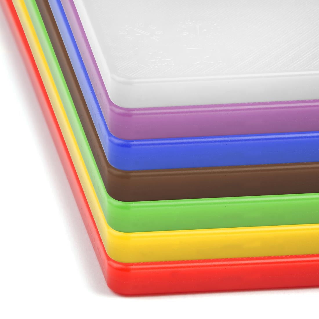 Hygiplas Low Density Chopping Boards 450x300x10mm (7 Pack) (Pack of 7) • PAS-CH042