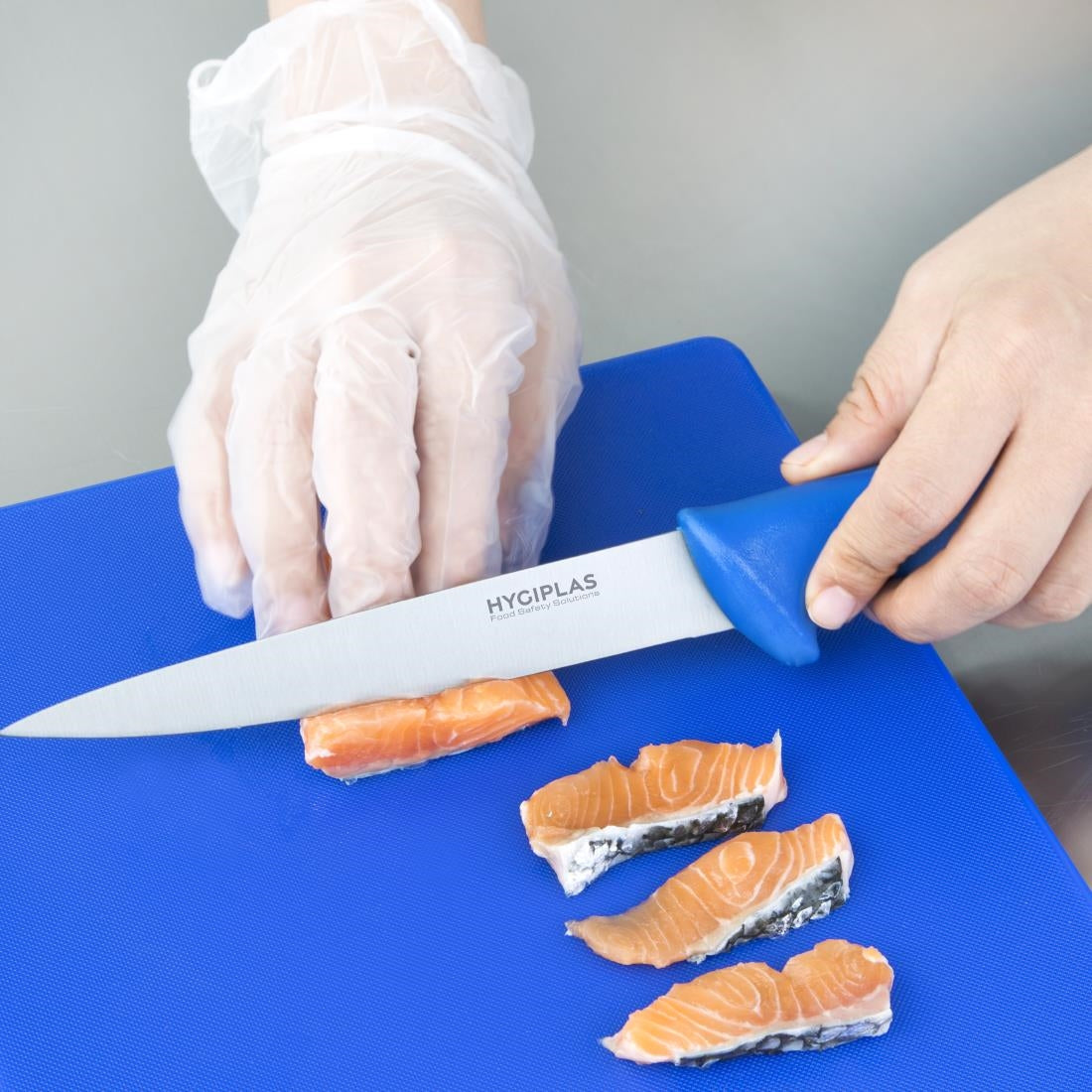 Hygiplas Low Density Chopping Boards 450x300x10mm (7 Pack) (Pack of 7) • PAS-CH042
