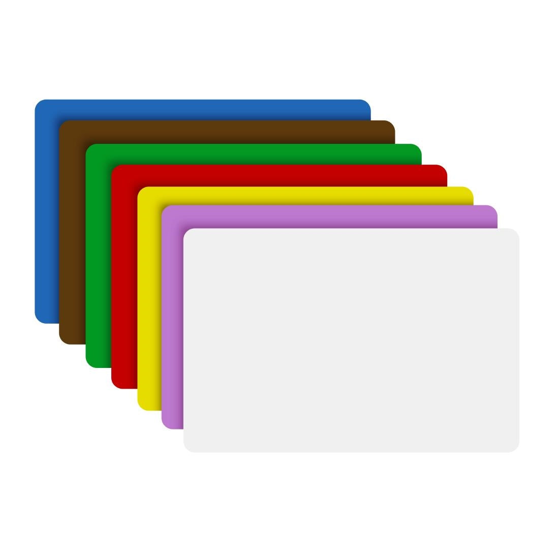 Hygiplas Set of 7 Chopping Mats - 300x450mm • PAS-CH043