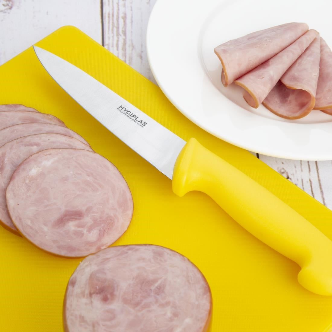 Hygiplas Low Density Chopping Boards 450x300x20mm (7 Pack) (450(L)x300(W)x20(H)mm | LDPE) • PAS-CH044