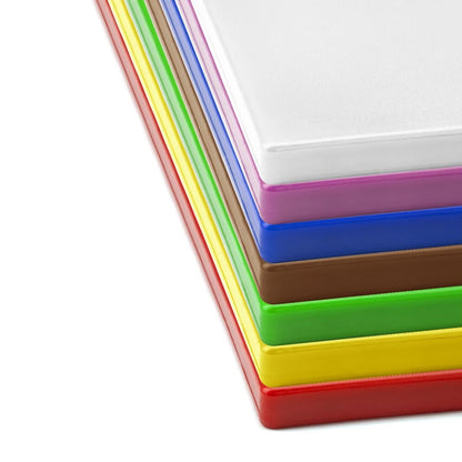 Hygiplas Low Density Chopping Boards 600x450x20mm (7 Pack) (Pack of 7) • PAS-CH048