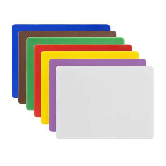 Hygiplas Low Density Chopping Boards 305x229x12mm (7 Pack) • PAS-CH049