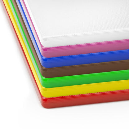 Hygiplas Low Density Chopping Boards 305x229x12mm (7 Pack) (Pack of 7) • PAS-CH049