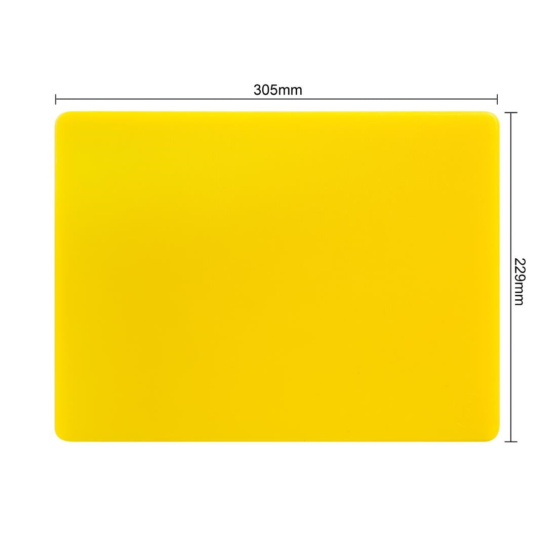 Hygiplas Low Density Chopping Boards 305x229x12mm (7 Pack) (Pack of 7) • PAS-CH049