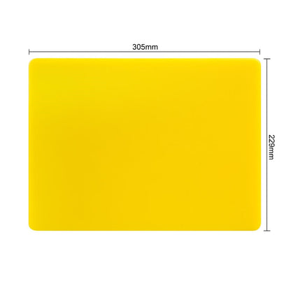 Hygiplas Low Density Chopping Boards 305x229x12mm (7 Pack) (Pack of 7) • PAS-CH049