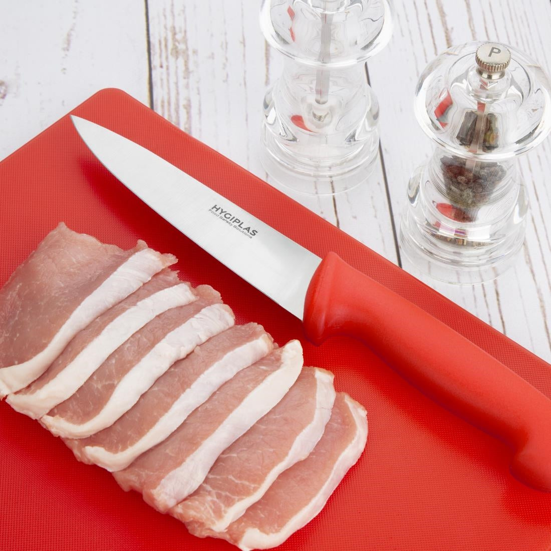 Hygiplas High Density Chopping Boards 229x305x12mm (7 Pack) (305(L)x229(W)x12(H)mm| HDPE) • PAS-CH050