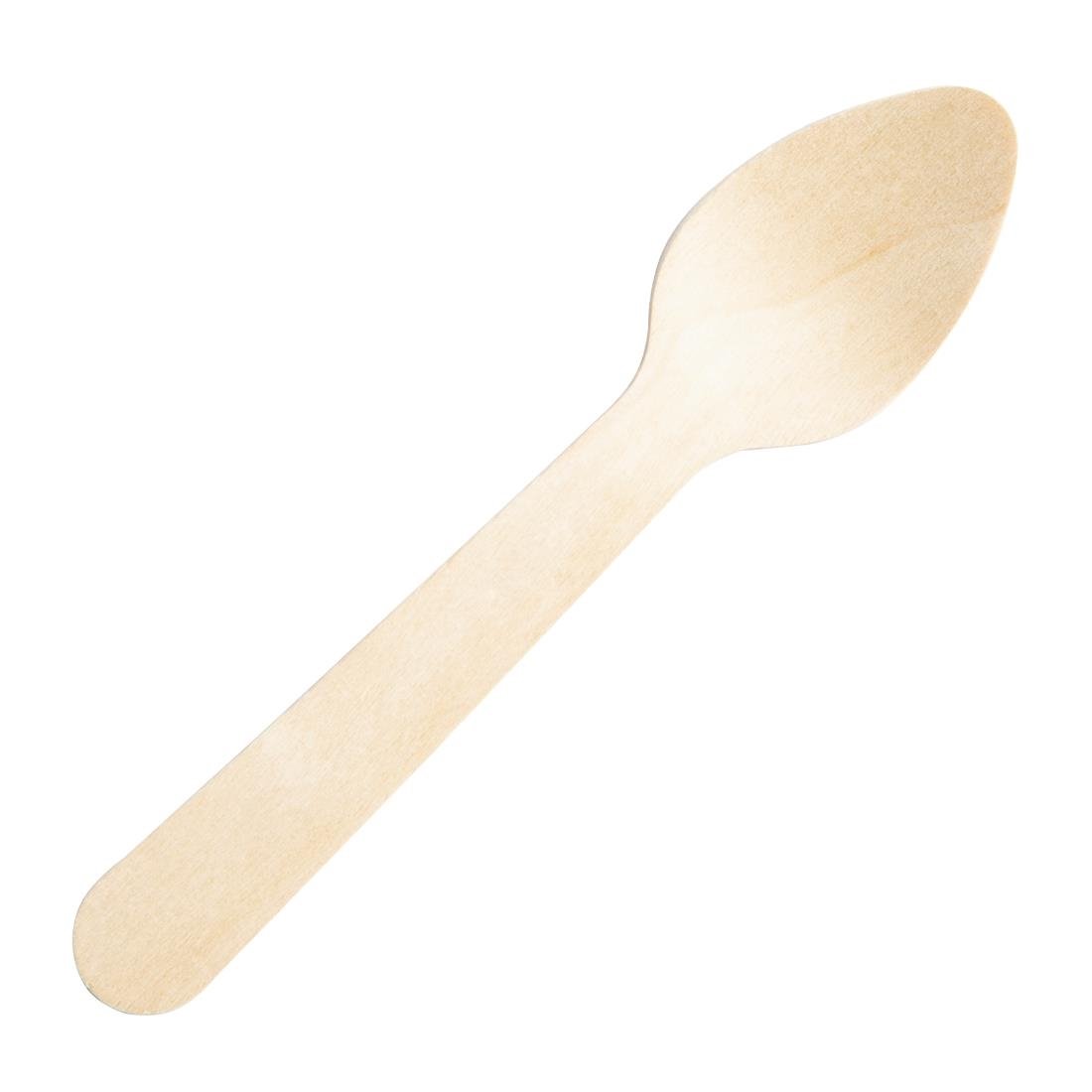 Fiesta Compostable Individually Wrapped Wooden Teaspoons (500 Pack) (Pack of 500) • PAS-CH085