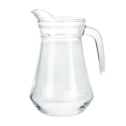 Arcoroc Glass Jug and Lid 1.3Ltr with Plastic Ice Stopper • PAS-CH988