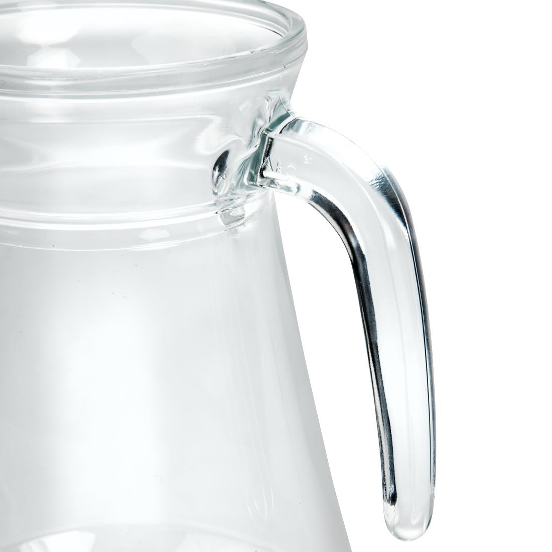 Arcoroc Glass Jug and Lid 1.3Ltr with Plastic Ice Stopper • PAS-CH988
