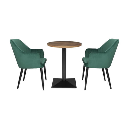 Bolero Complete Round Table 600mm (750(H)x600(Ø)mm. Table Top Thickness: 25mm) • PAS-CH993