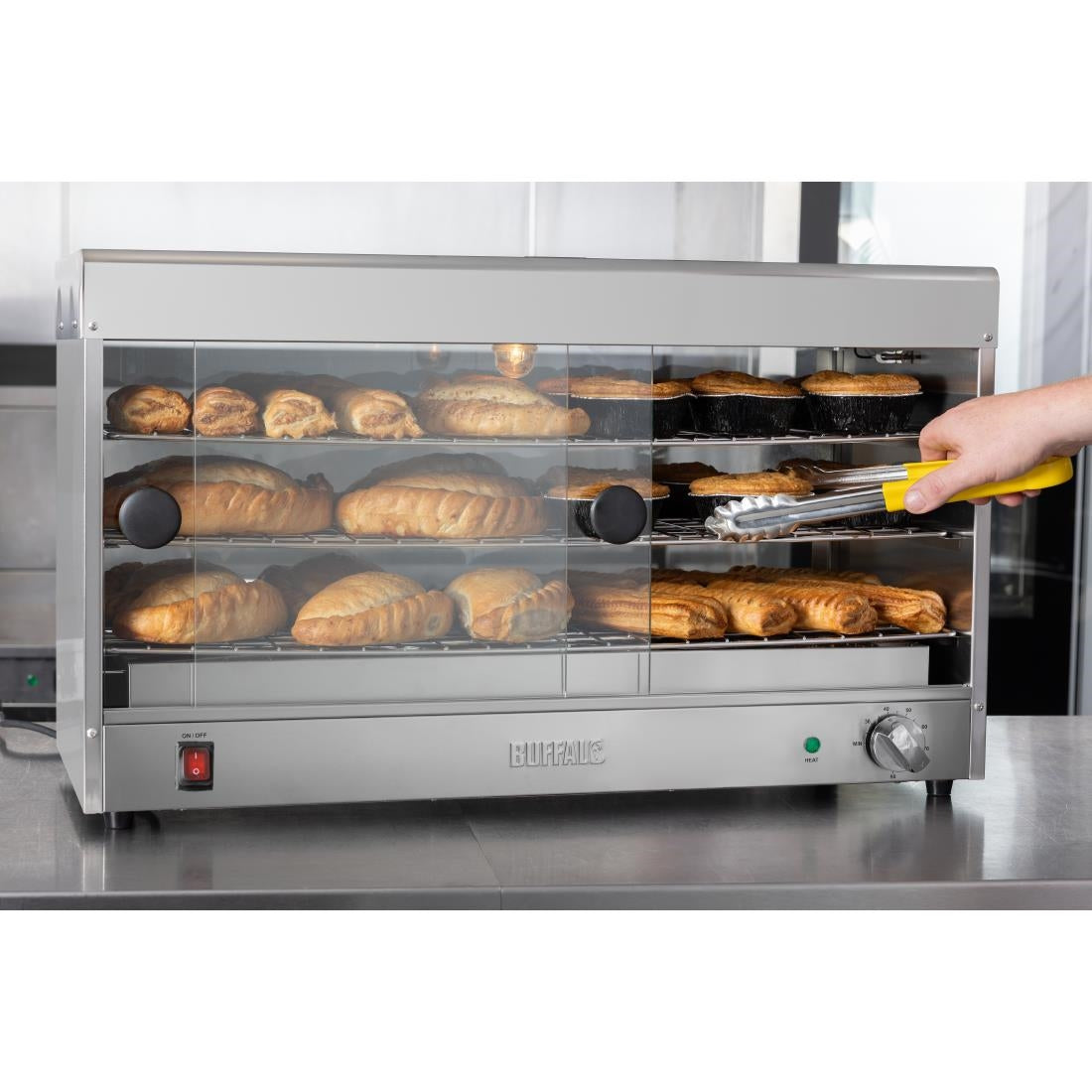 Apuro Economy Pie Warmer 60 Capacity • PAS-CJ559-A