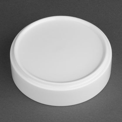 Olympia Whiteware Flat Walled Bowl - 152mm (6 Pack) (Pack of 6) • PAS-CK070