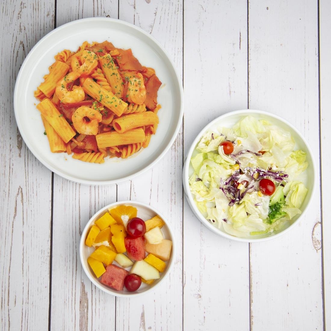 Olympia Whiteware Flat Walled Bowl - 152mm (6 Pack) (Pack of 6) • PAS-CK070