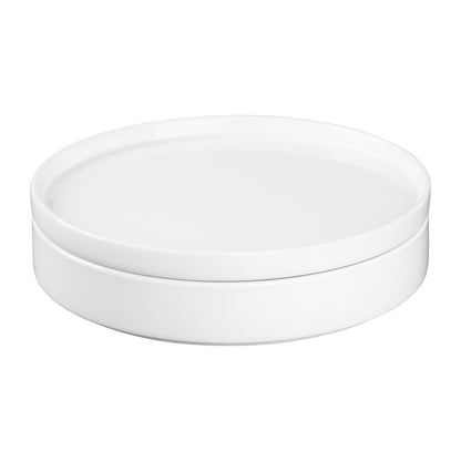 Olympia Whiteware Flat Walled Bowl - 270mm (4 Pack) (Pack of 4) • PAS-CK072