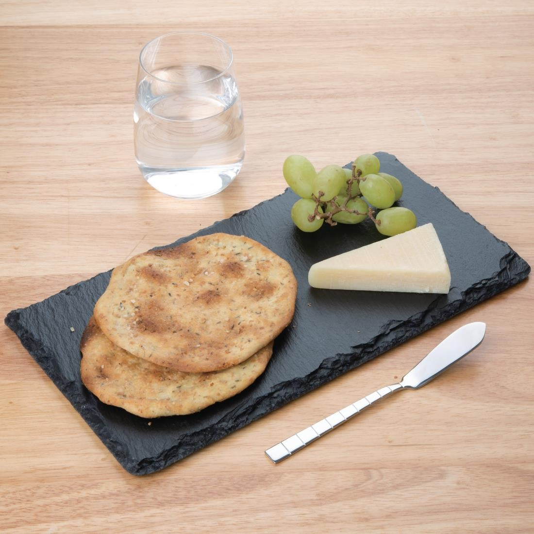 Olympia Natural Slate Boards GN 1/4 (2 Pack) • PAS-CK407