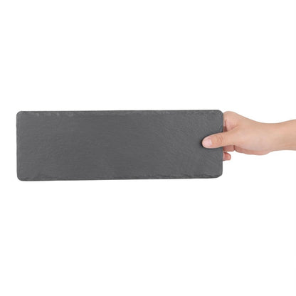Olympia Natural Slate Rectangular Display Trays 300mm (4 Pack) • PAS-CK408