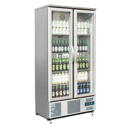 Polar G-Series Double Door Upright Back Bar Cooler Hinged • PAS-CK477-A